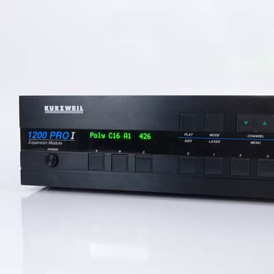 Kurzweil K1200R Rack OLED Display new green