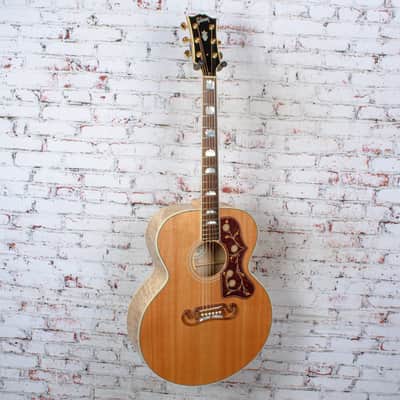 Gibson 2018 SJ-200 Standard Acoustic Electric Guitar Natural w/OHSC USED image 11