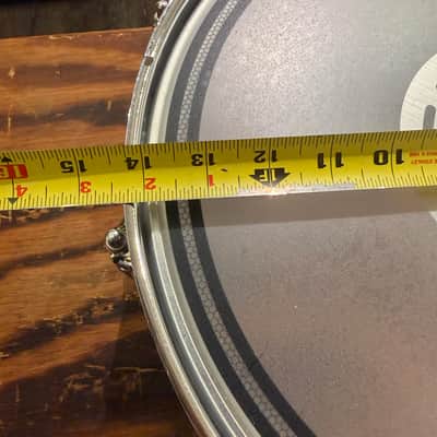 1979 - 1980 Rogers "Big R" Dyna-Sonic 5x14" Brass Snare Drum Chrome image 2