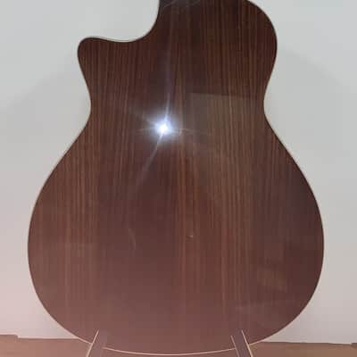 Shore Cutaway Acoustic Guitar - natural solid spruce top image 2
