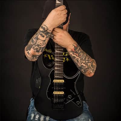 Vintage VMX Series Raider Electric Guitar - Satin Black Only 150 of Each Model Available Worldwide image 8