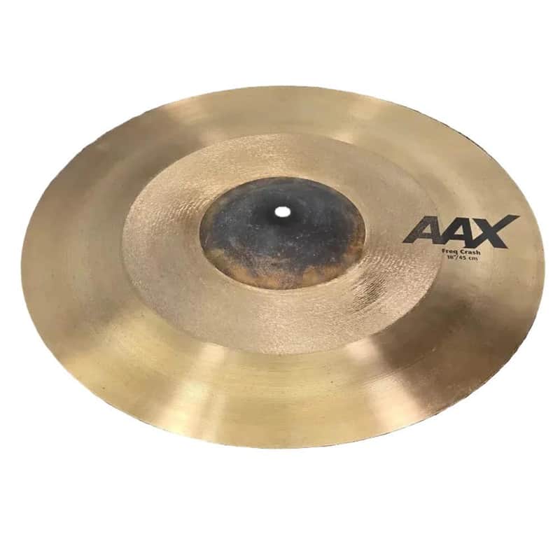Used Sabian AAX Freq Crash Cymbal 18" - Very Good image 1