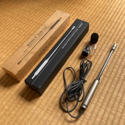 ☆ RARE ☆ 1970s Sony ECM-31A Game show Style Telescopic Microphone ☆ Bob Barker Gene Rayburn ☆ Condenser MIJ Vintage ☆ Extendable ! image 2