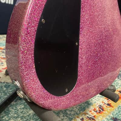 Tom Hamilton's Aerosmith, Sadowsky NYC - Pink Sparkle 4-String Bass (TH2 #11) PLUS Personalized NHL Hockey Jersey. AUTHENTICATED! image 17