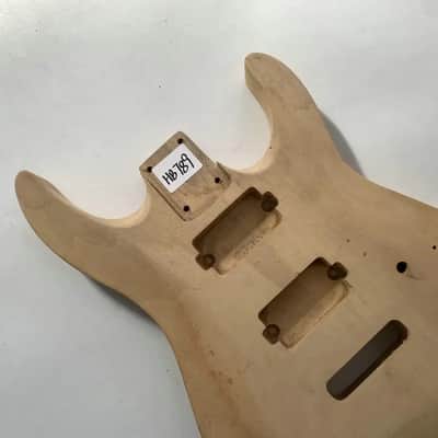 HH Unfinished Basswood Guitar Strat Style Body DIY Project image 3