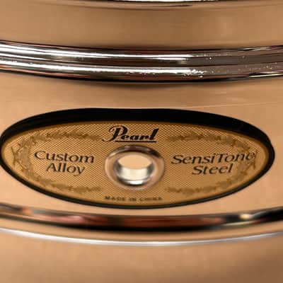 Pearl Sensitone Heritage Steel Snare Drum 14"x5.5" – Chrome (Brand New in Box) image 2