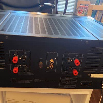 Onkyo Integra M-506RS 1980’s Black/ Walnut image 2