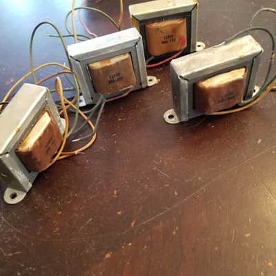 Woodward Schumacher 12559 Voice of Music Vintage Output Transformer OT Tested 625:1 135:1 400:1 Tube Amp Audio 1958-1962 image 2