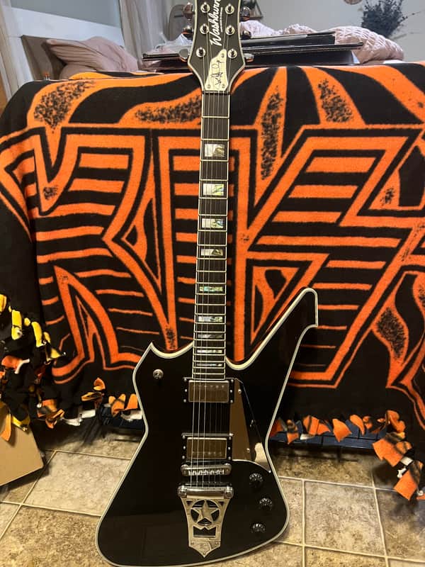 Washburn Paul Stanley PS2000 1999-2000 - Black image 1