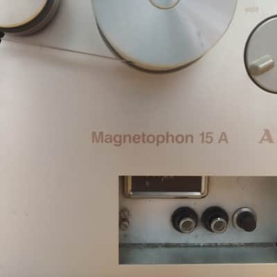 AEG / Telefunken M15a - 2 Track 1/4" Tape Recorder / Reel-to-Reel / Master Tape Machine image 12