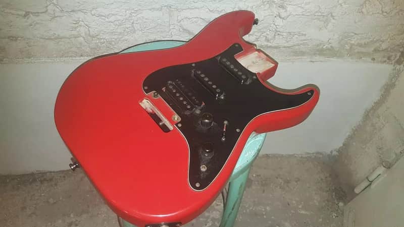 80's CHARVEL MODEL 3 BODY - LOADED with 3 USA PICKUPS image 1
