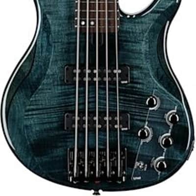 Yamaha Indigo Blue Trbx605Fm Bass image 1
