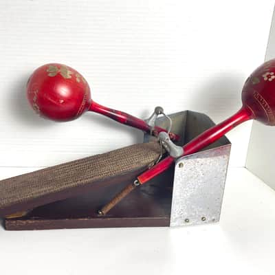 Sunnyside Music Maraca Cha Cha Pedal Vintage USA 1950s Percussion Pedal image 3
