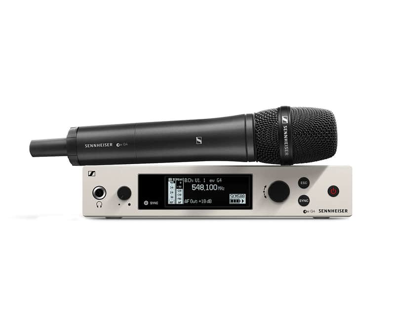 Sennheiser EW 500 G4-945 Handheld Wireless Microphone System with MMD 945 Capsule (AW+-Band: 470-558 MHz) image 1