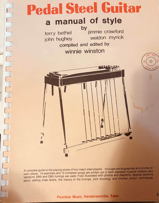 Winnie Winston MANUAL of STYLE, Pedal Steel Guitar