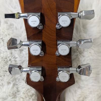 Eastman T186MX-GBK 335 style electric guitar in Goldburst with Gator case image 6