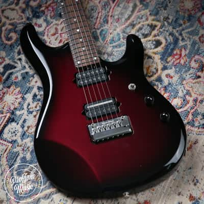 Ernie Ball Music Man JP6 John Petrucci Pearl Red Burst image 1