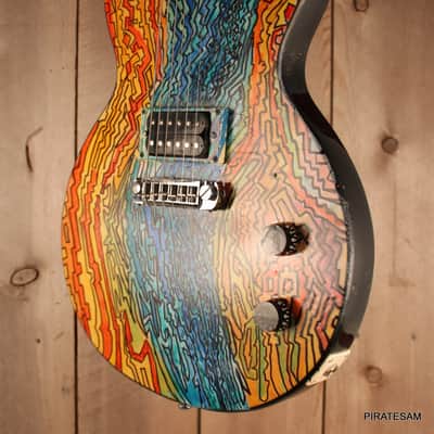 Epiphone Les Paul Junior Custom Art guitar KOREA - Custom image 9