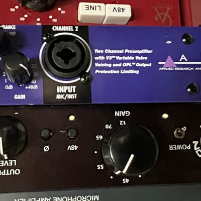ART TPS II 2-Channel Tube Microphone Preamp 2011 - Present - Blue image 3