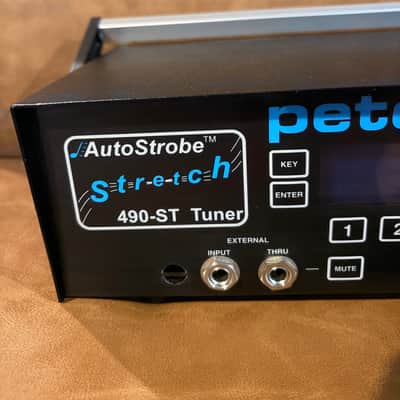 Peterson AutoStrobe Stretch 490-ST Tuner w/Original Carrying Case image 5