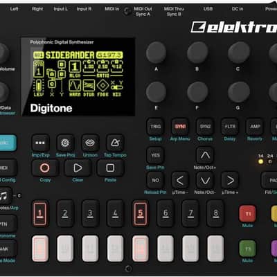 ELEKTRON DIGITONE Sintetizzatore digitale polifonico a 8 voci