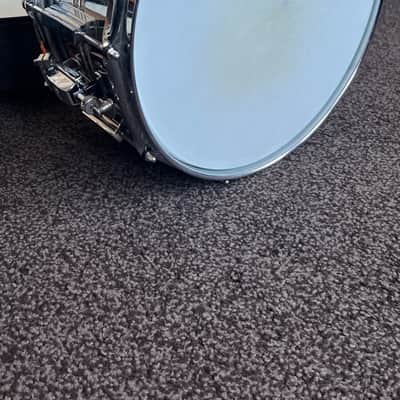 Pearl 14 x 6.5" Sensitone Duoluxe Snare Drum with Protection Racket Case 2024 - Silver image 2