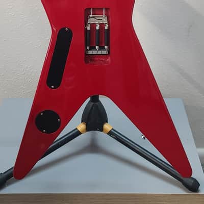 Washburn Dime 332 FLOYD ROSE TM conversion, B Law L500xl, Grovers, cust paint!2005 - Red image 10