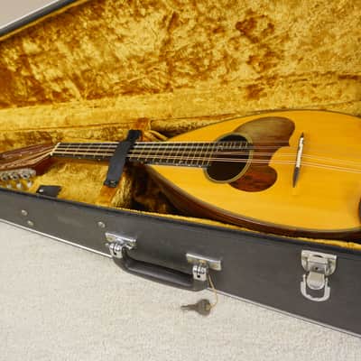 Vintage Suzuki M-50 Master Hand Bowlback Mandolin Nagoya MIJ Japan w/ Hard Case image 20