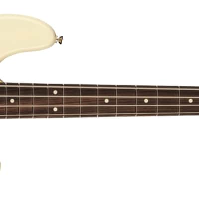 Fender American Professional II Precision Bass, Rosewood Fingerboard, Olympic White Weight 8lbs, 12.5ozs image 1