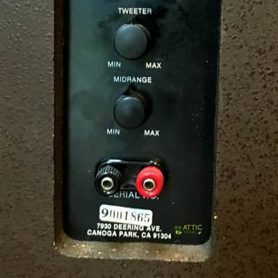 Infinity RS-II RS2 Reference Standard 1985 Oak/Natural image 11