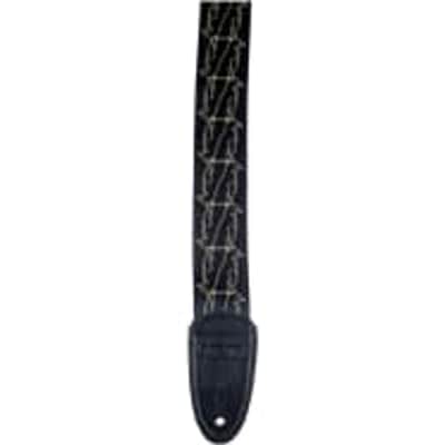 Gretsch Alternating Penguin Straps Black/Gold image 1