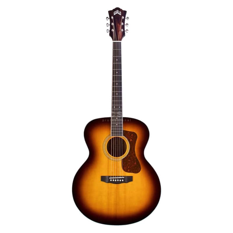 Guild F-250E Deluxe Maple Antique Burst, 383-3604-937 image 1