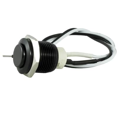 Tesi IDO L/XL 16MM Black Metal Latching Push Button Guitar Kill Switch