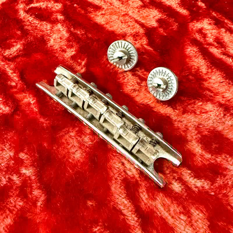 1975 Hagstrom PATCH 2000 Guitar bridge Nickel