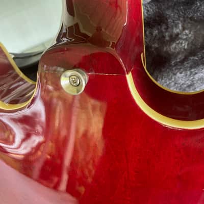 Epiphone Riviera Reissue 1994 - 1999 - Cherry image 12