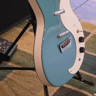 Danelectro Stock '59 DC Vintage Aqua image 4