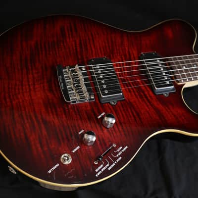 Ernie Ball Music Man 25th Anniversary Hardtail Reflex 2009 Venetian Redburst image 1