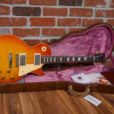 Gibson Custom Shop Collector Choice #37 1959 Les Paul “Carmalita” Flame Maple Top True Historic Aged Carmelita Burst 2016 w/OHSC image 2