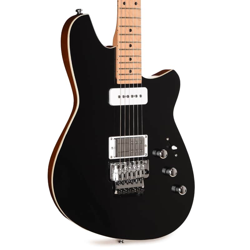 Reverend Kingbolt H90 Electric Guitar w/ Floyd Rose Midnight Black image 1