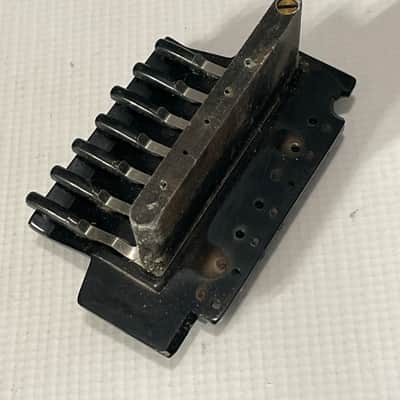 1990's Japan Ibanez RG7 Series LO-TRS Takeuchi Black Floyd Rose Tremolo Bridge image 7