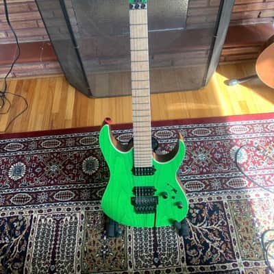 Ibanez RGR5220M-TFG Prestige 2019 - 2020 - Transparent Fluorescent Green image 9