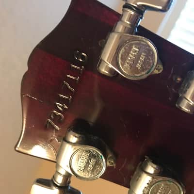 Gibson ES-335 TD 1977 Wine Red w/case image 5