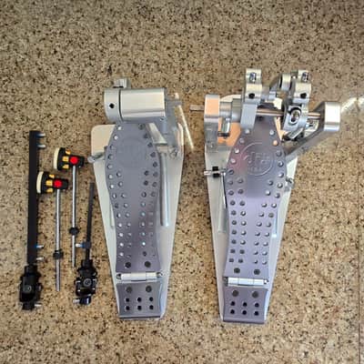 DW DWCPMDD2 Machined Direct Drive Double Bass Drum Pedal 2020s - Chrome image 3