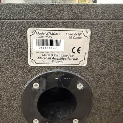 Marshall JTMC410 Lead 4×10 16 Ohms 120w image 7