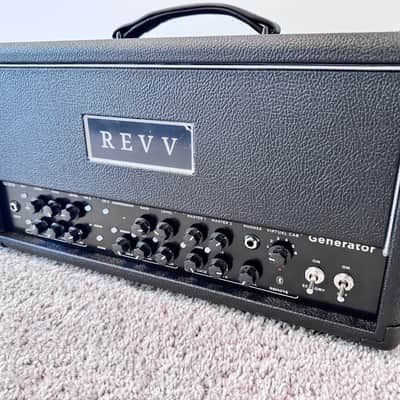 REVV Generator G50 3-Channel 50-Watt Guitar Amp Head 2024 - Present - Black image 2