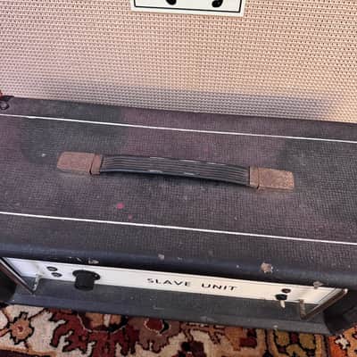 Vintage 1970s Matamp Orange Slave Unit SL100 EL34 Valve Amplifier Head image 5