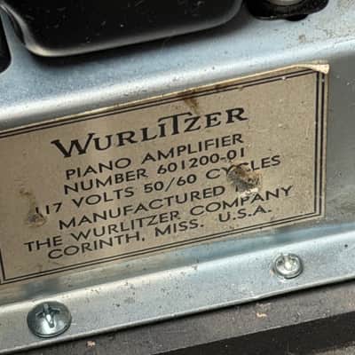 Vintage 1960 Wurlitzer model 120 Electric piano - Worldwide Shipping! image 17