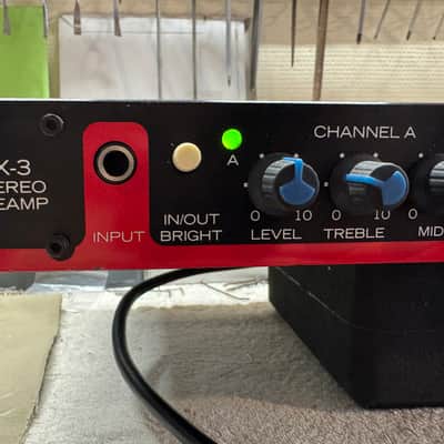 1991 Jackson JX-3 Tube Stereo Guitar Preamp, 2x12AX7, Shred Mode image 2