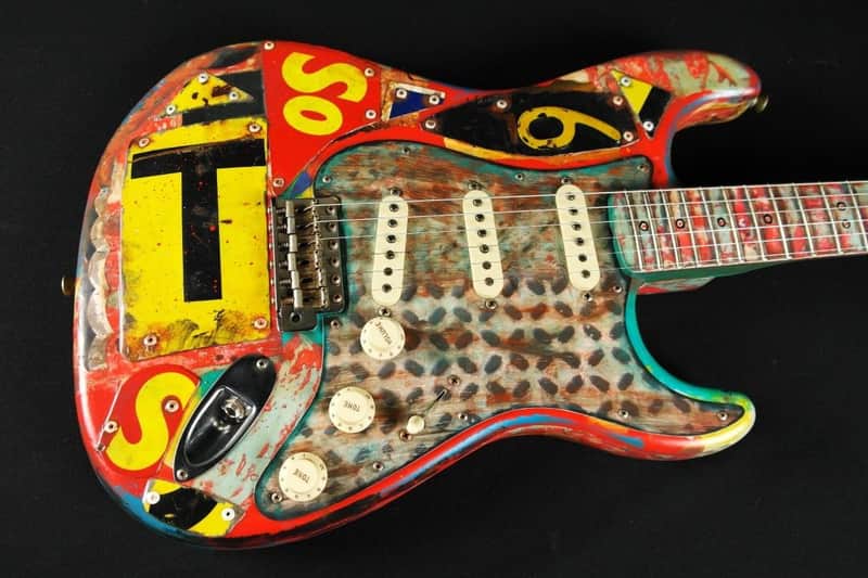Fender Custom Shop Masterbuilt SMOKIN' GOOD STRAT Artwork Stratocaster by Dave Newman image 1