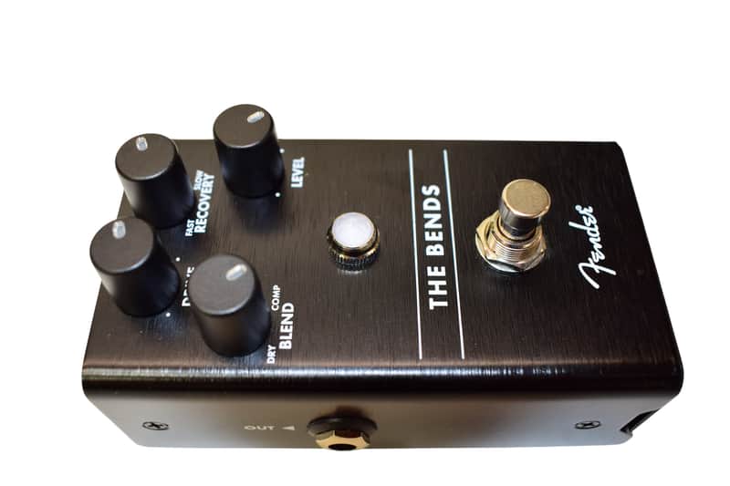 Fender The Bends Compressor Guitar Effect Pedal image 1